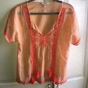 Vineyard Vines Boho Blouse Top‎ Small
